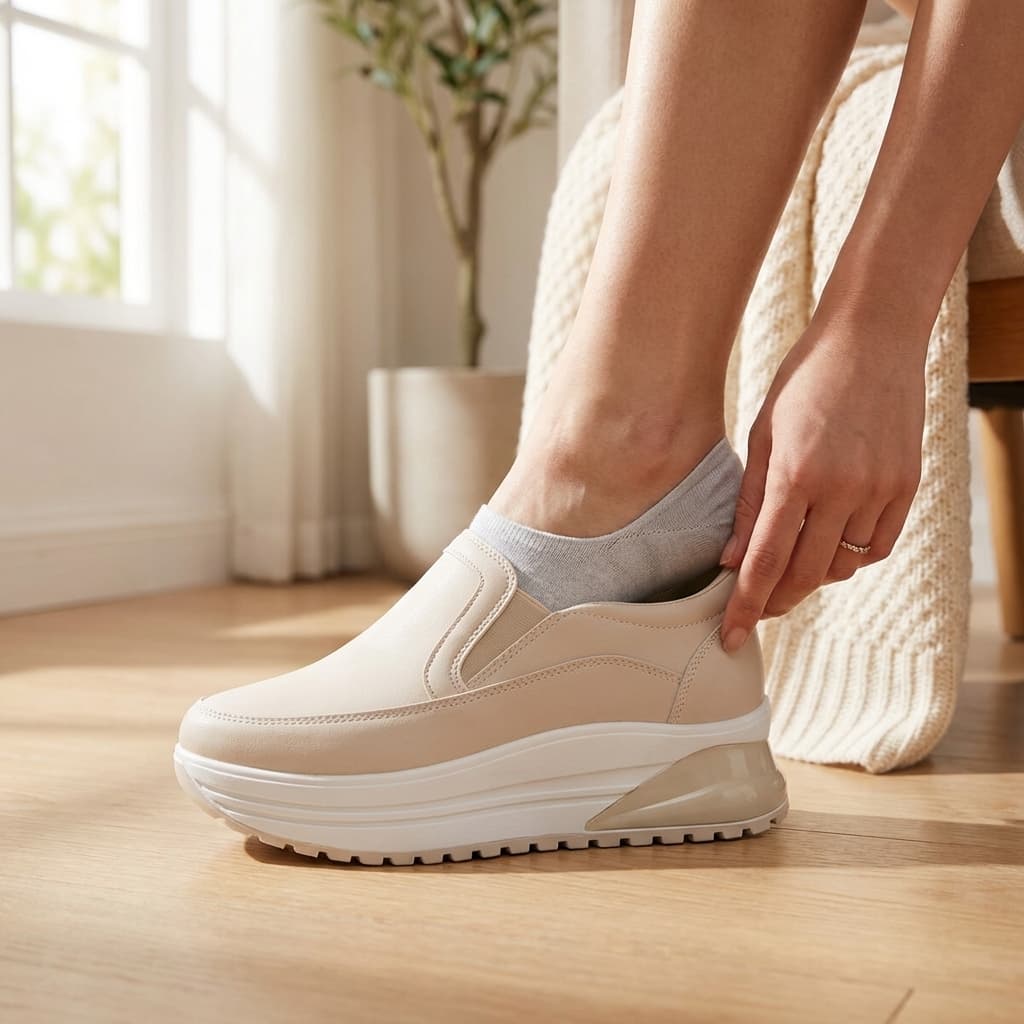 Slip-on — le infili in 2 secondi