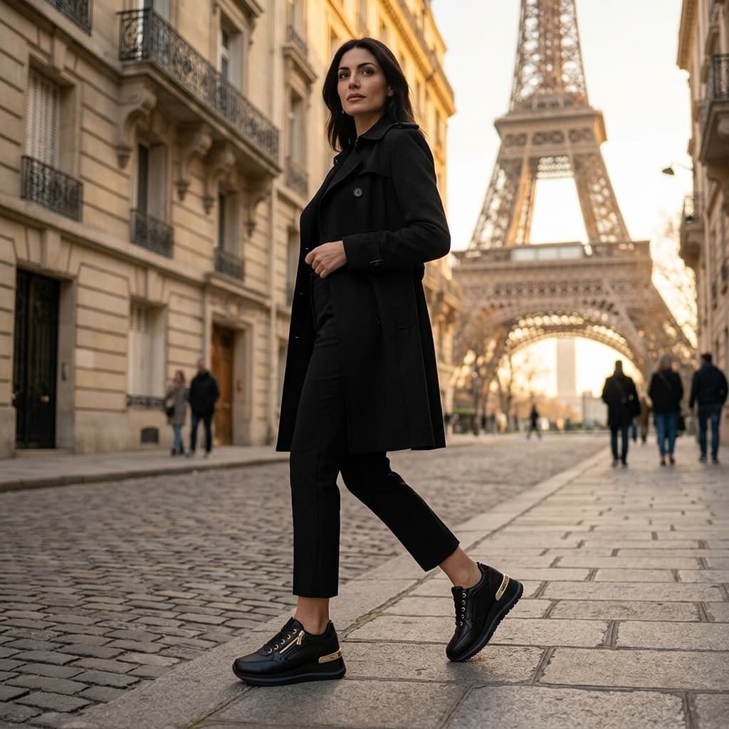 Look sneaker — dall'esterno sembra normale